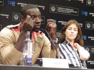 Omar Sy y Charlotte gainsbourg de Samba Foto: Manu Zapata