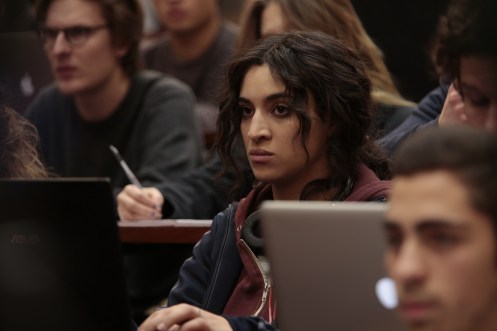 Manu Zapata_El cine (de estreno) fácil de leer_vivazapata.net_UNA RAZÓN BRILLANTE_Camélia Jordana en clase