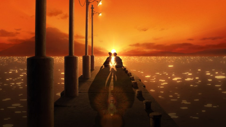 Atardecer romántico_Manu Zapata_El cine (de estreno) fácil de leer_vivazapata.net_EL AMOR ESTÁ EN EL AGUA